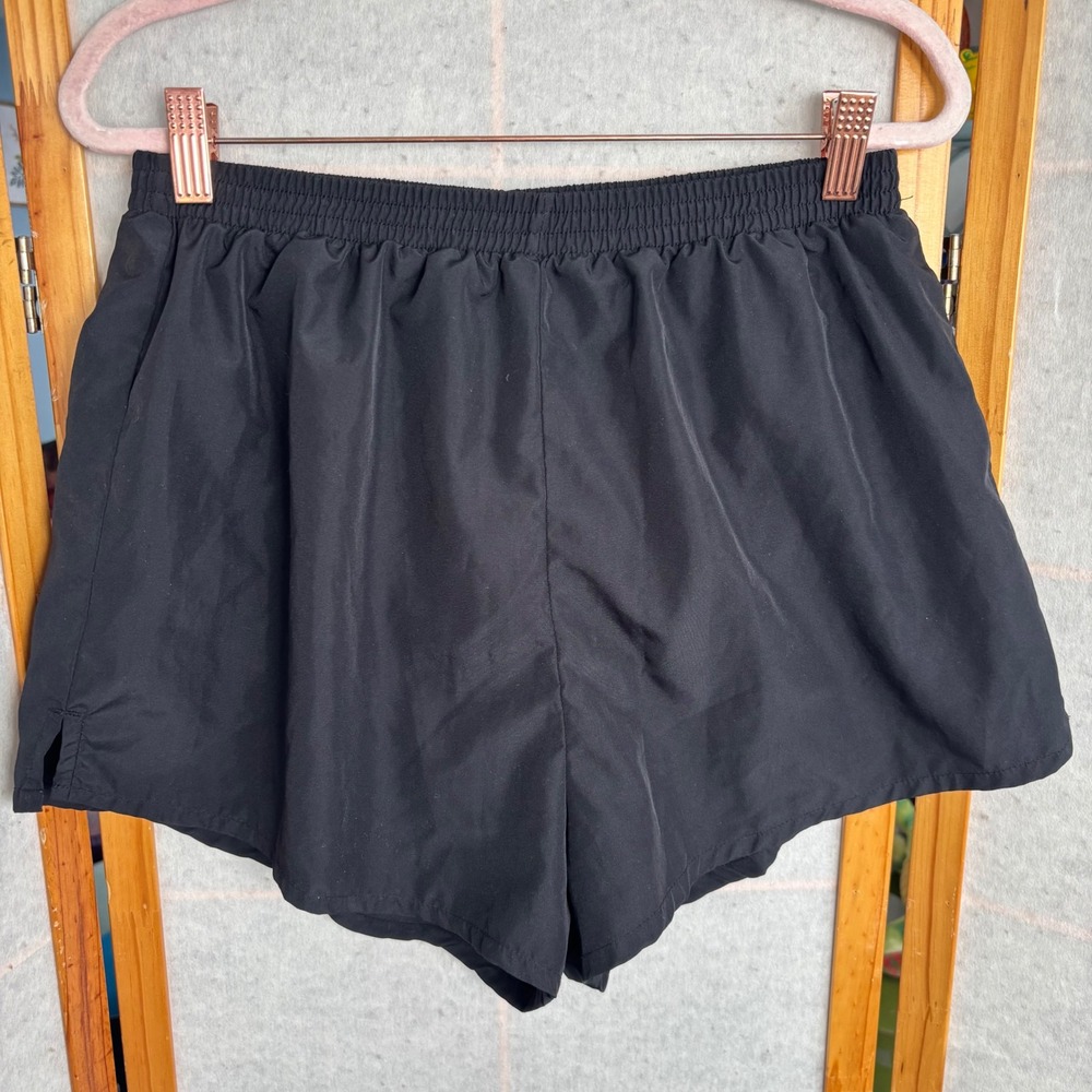 Moret Ultra Womens Running Shorts Size 4 Black Athletic‎ Gym Workout Liner